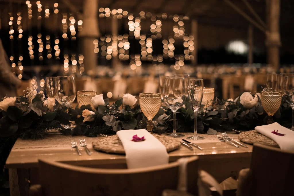 mesa de boda en colombia